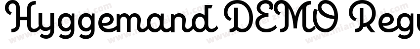Hyggemand DEMO Regular字体转换